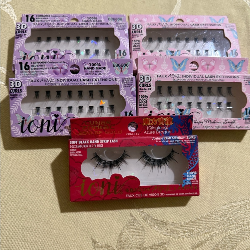 Ioni Faux Mink Eyelash Extensions Set